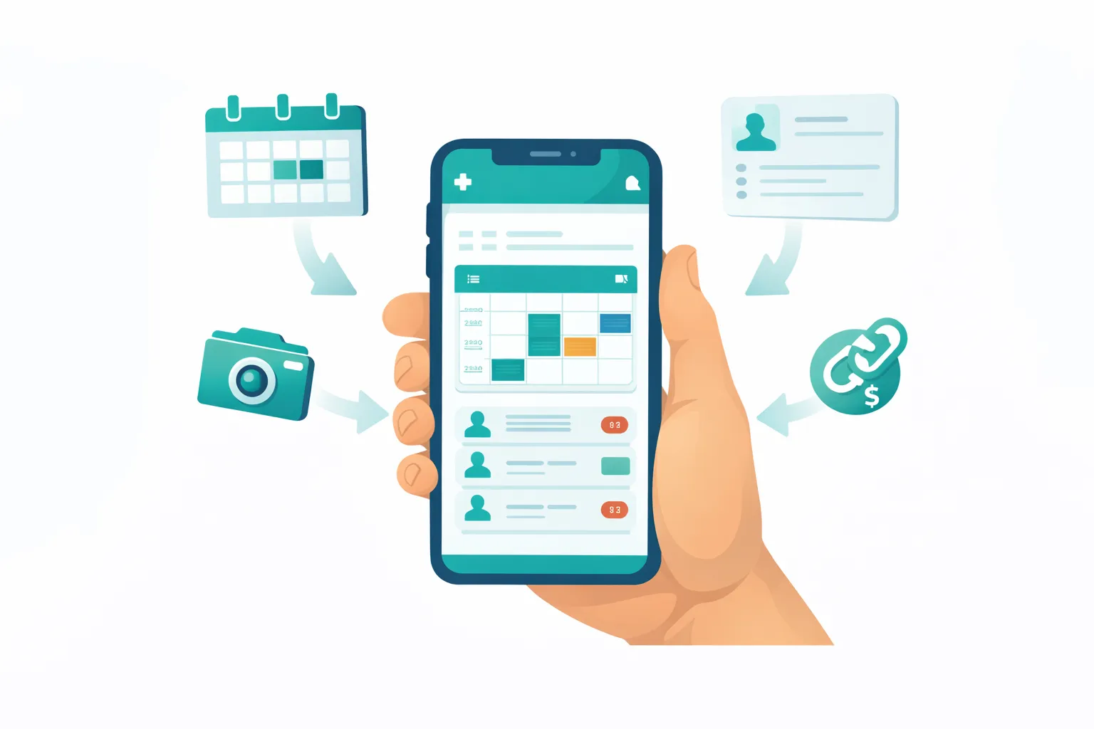 Gestionar consultorio desde el celular